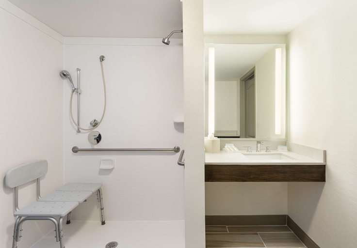 Bathroom 5, Hilton Garden Inn Melville, Nassau