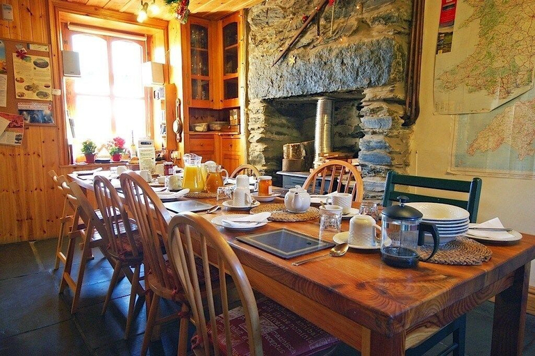 Food & Drinks, Bryn Elltyd Eco Self-Catering, Gwynedd