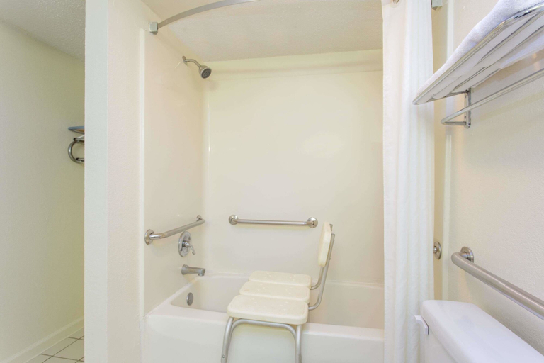 Bathroom 4, Super 8 by Wyndham Durham/University Area NC, Durham