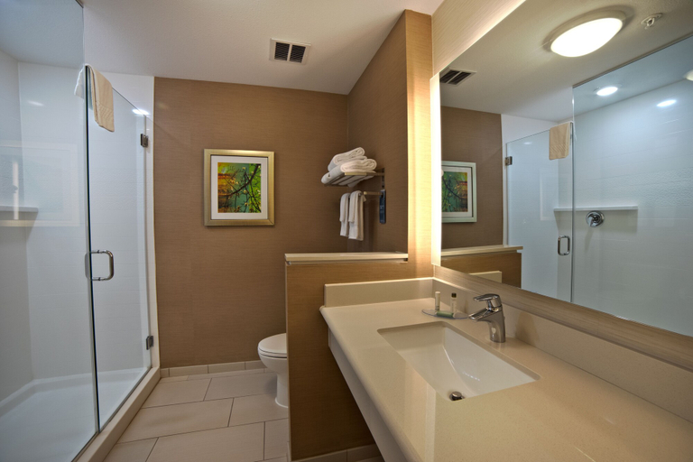 Bathroom 4, Fairfield Inn & Suites Houston Northwest/Willowbrook, Houston