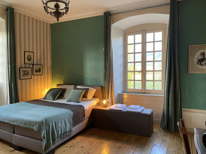 Bedroom 3, Domaine La Reveille, Puy-de-Dôme