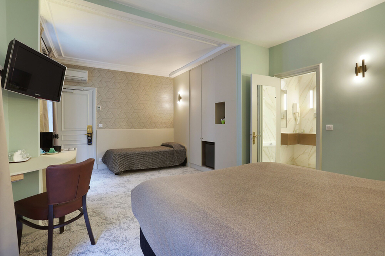Bedroom 3, Hotel Concortel, Paris