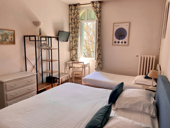 Bedroom 4, Logis hôtel la Bellaudière, Alpes-Maritimes