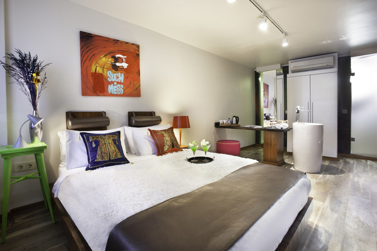 Bedroom 5, Duo Galata Hotel, Beyoğlu