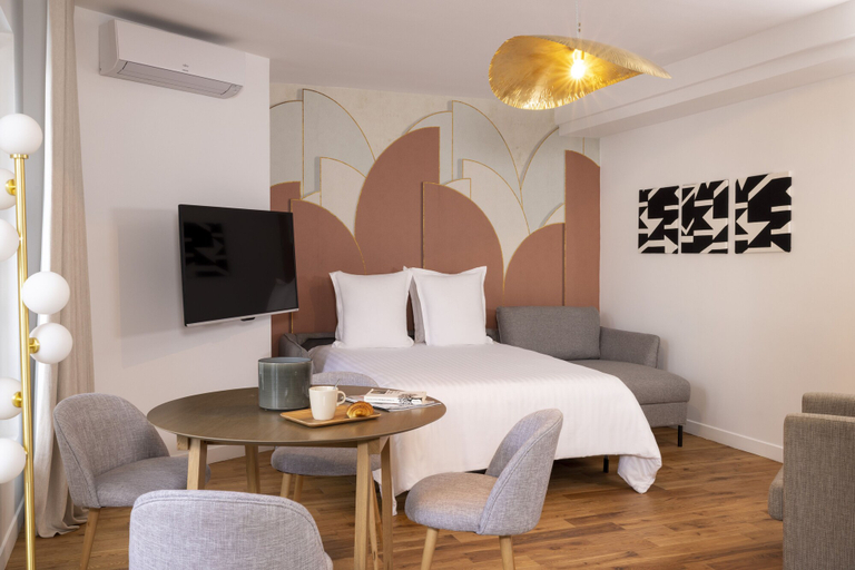Bedroom 3, Yuna Blanche - Serviced Apartments, Paris