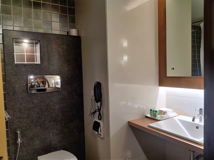 Bathroom 5, Hotel Satkar Residency, Thane