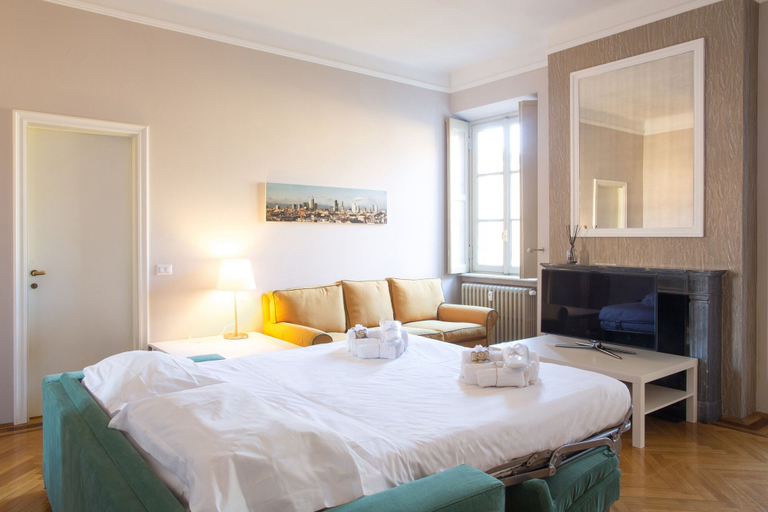 Living area 4, Suitelowcost Spiga, Milano