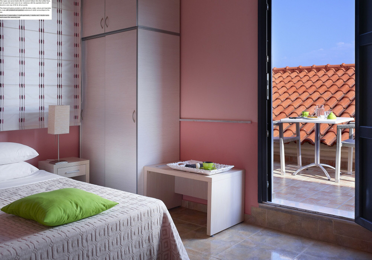 Bedroom 4, Aeolis Apartments & Studios, North Aegean