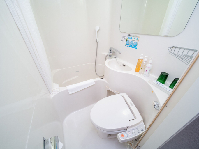 Bathroom 5, Super Hotel Miyazaki, Miyazaki