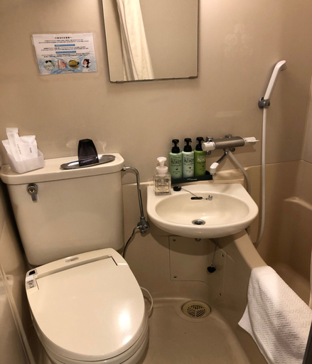 Bathroom 4, Hotel AreaOne Miyazaki, Miyazaki