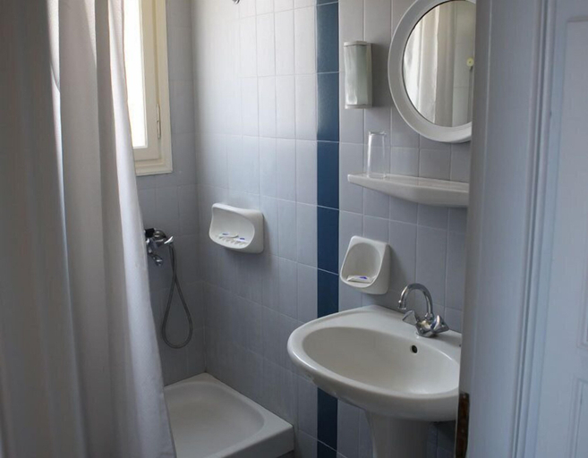 Bathroom 4, Michaelia Hotel, North Aegean