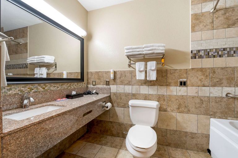 Bathroom 5, Econo Lodge Shelbyville North, Shelby