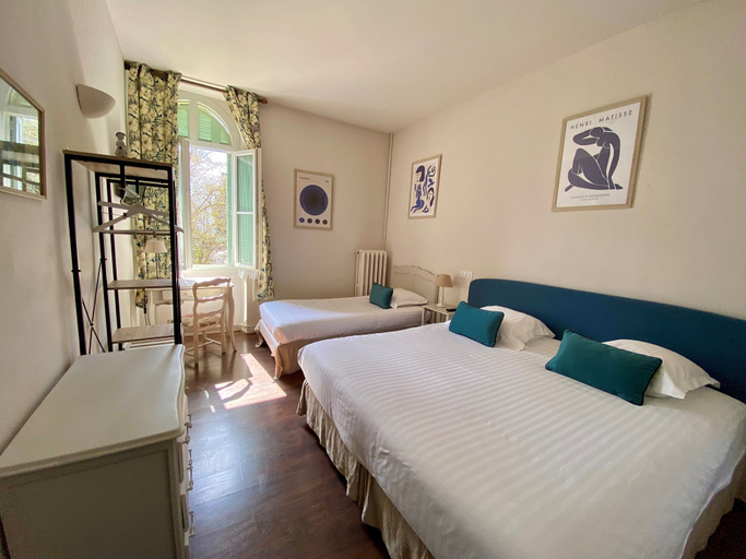 Bedroom 4, Logis hôtel la Bellaudière, Alpes-Maritimes