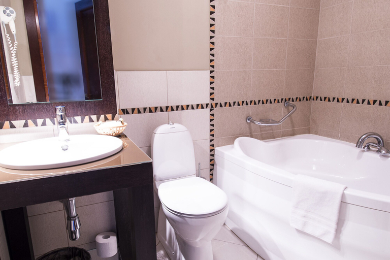 Bathroom 5, Port Hotel, Riga