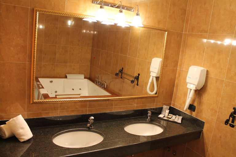 Bathroom 4, Hotel Don Carlo, Pavia