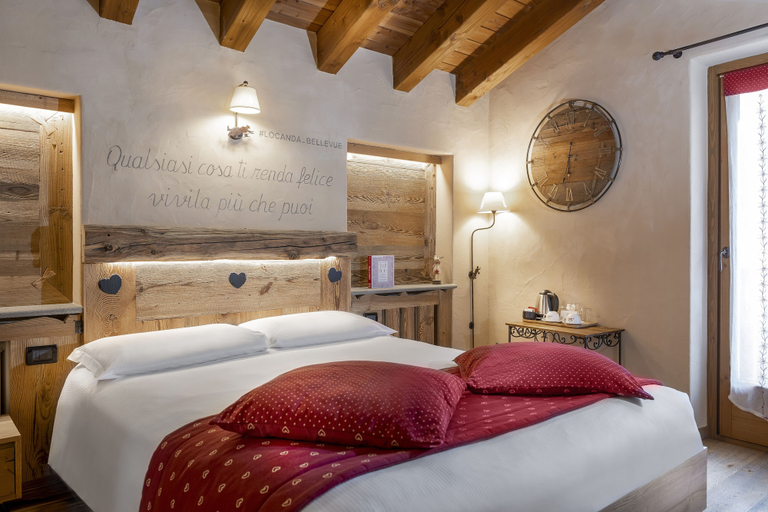 Bedroom 3, Locanda Bellevue, Aosta