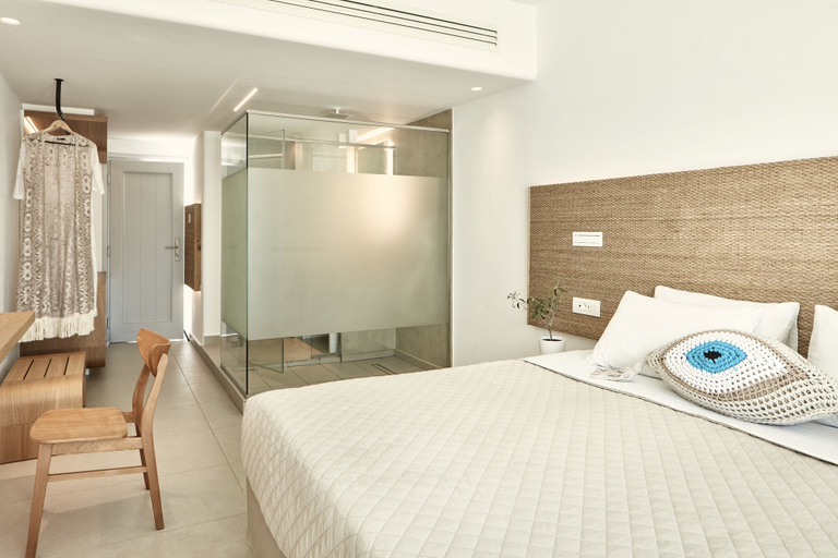 Bedroom 3, Manoulas Beach Mykonos Resort, South Aegean