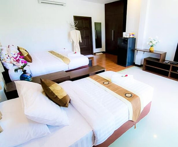 Bedroom 3, Nattha Waree Hot Spring Resort and Spa, Nua Khlong