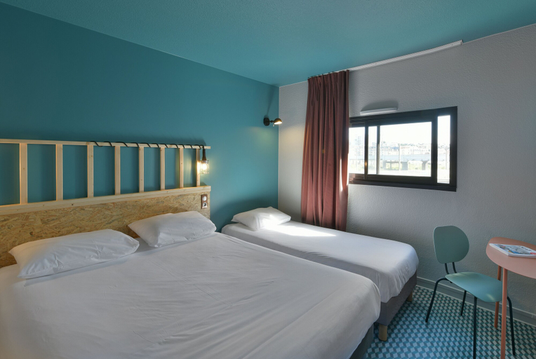 Bedroom 5, Birgit Hotel Le Havre Centre, Seine-Maritime