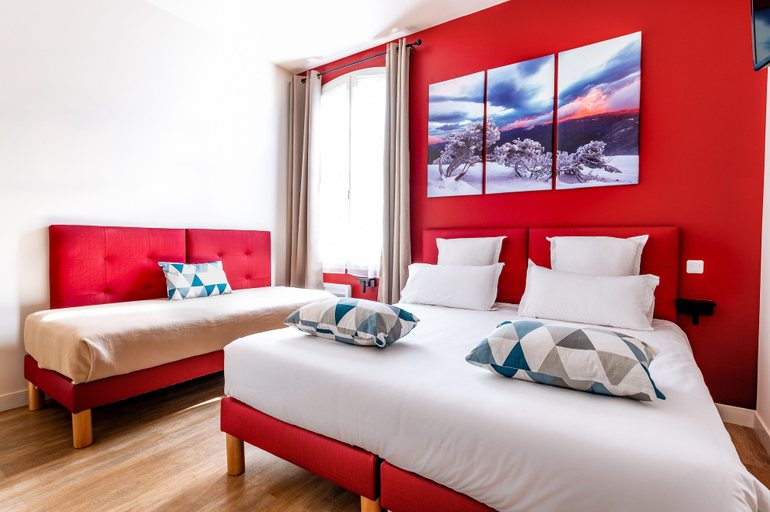 Bedroom 4, Hôtel Le Nesk, Vaucluse