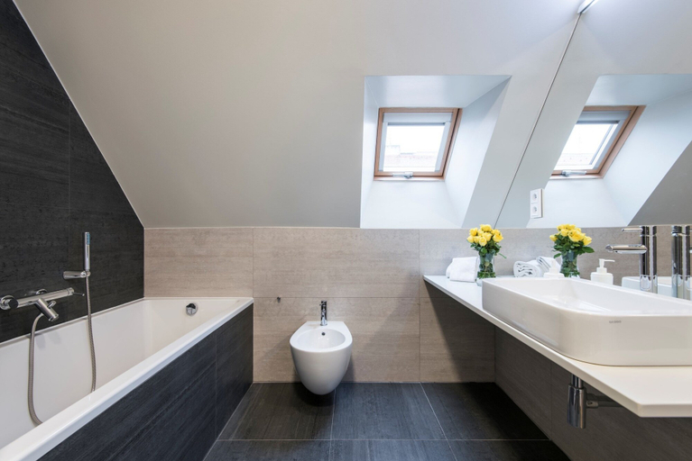 Bathroom 4, Rehorova Apartments, Praha 1