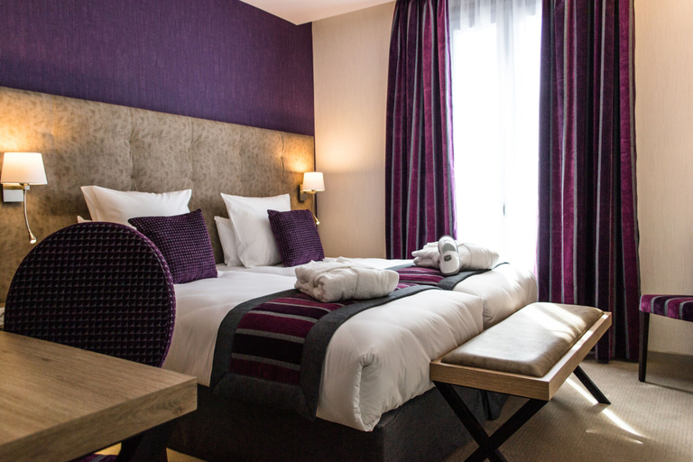 Bedroom 2, Hôtel Le Rive Droite & Spa, Hautes-Pyrénées