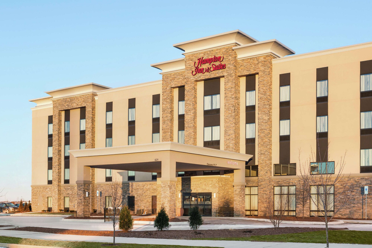 Exterior & Views 2, Hampton Inn & Suites Minooka, Grundy