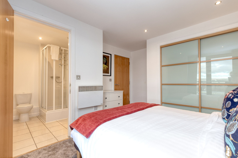 Bedroom 3, Riverview Apartments, Glasgow