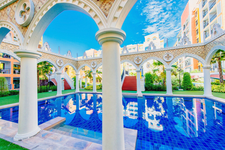 Sport & Beauty 5, Venetian Resort Pattaya - Quiet Oasis - Huge Waterpark, Gym, Sauna & Kids Playground, Pattaya