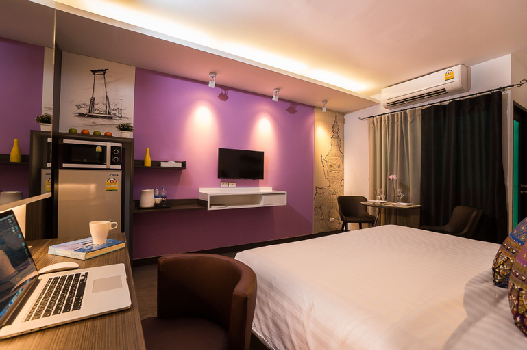 Bedroom 3, Aim House Bangkok Hotel, Khlong San
