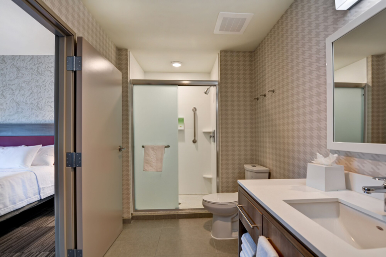 Bathroom 4, Home2 Suites by Hilton Scottsdale North, Maricopa