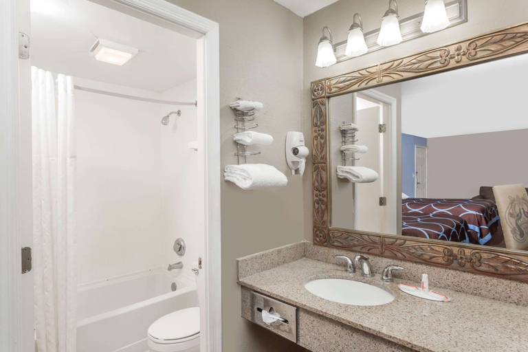 Bathroom 4, Super 8 by Wyndham Foley, Baldwin