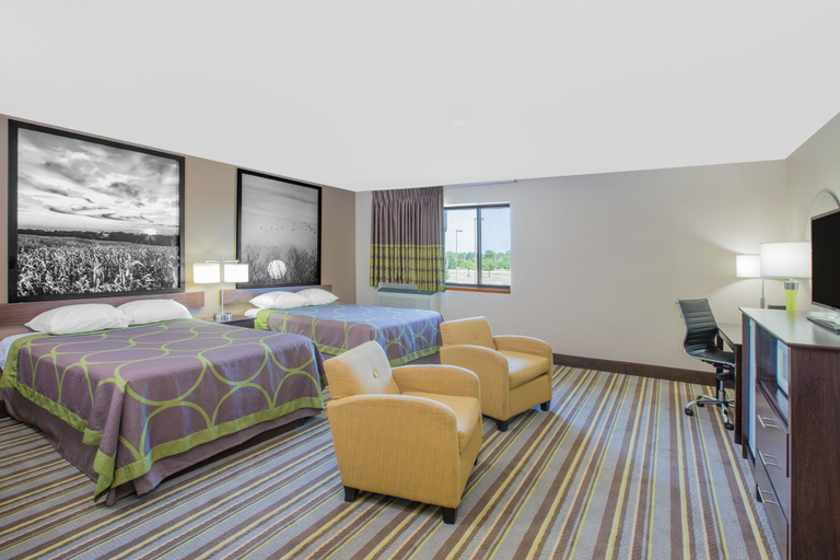 Bedroom 3, Super 8 by Wyndham Hastings, Adams