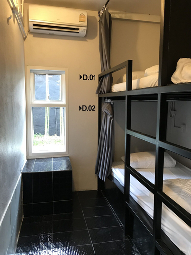 Bedroom 4, The Park Society - Hostel, Muang Chiang Mai