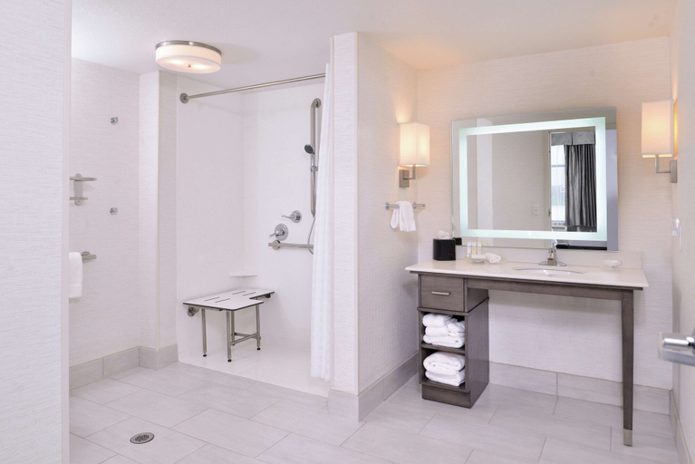 Bathroom 4, Homewood Suites by Hilton Des Moines Airport, Polk