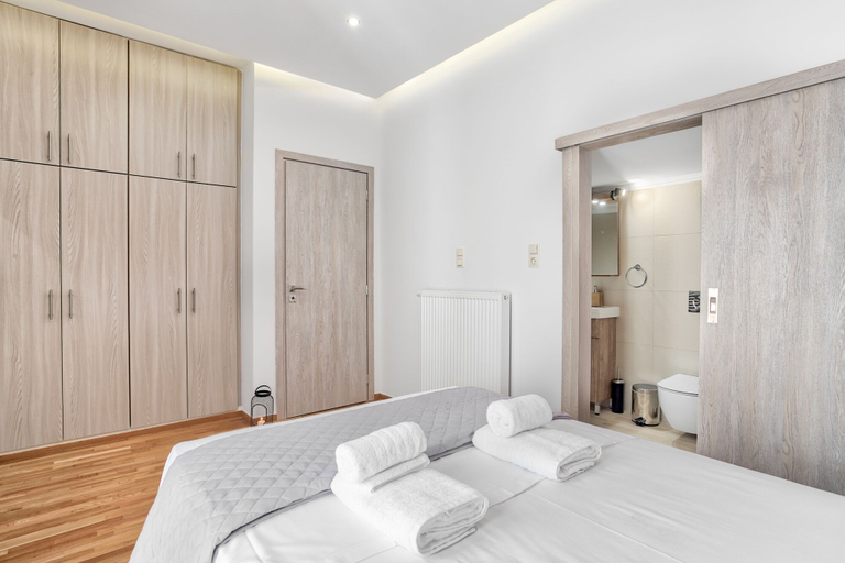 Bedroom 3, Serene Acropolis View Roofdeck, Attica