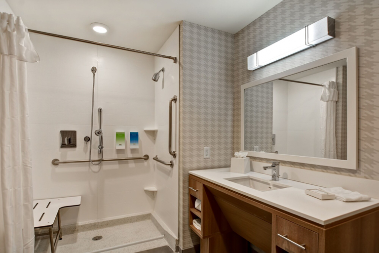 Bathroom 4, Home2 Suites by Hilton Scottsdale North, Maricopa