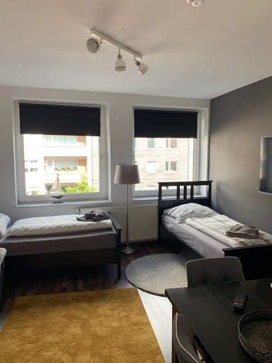 Bedroom 2, City Studio Apartment, Bremerhaven
