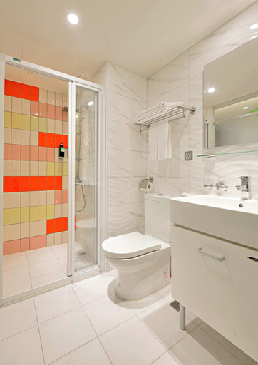 Bathroom 4, Whoops Hotel, Taichung