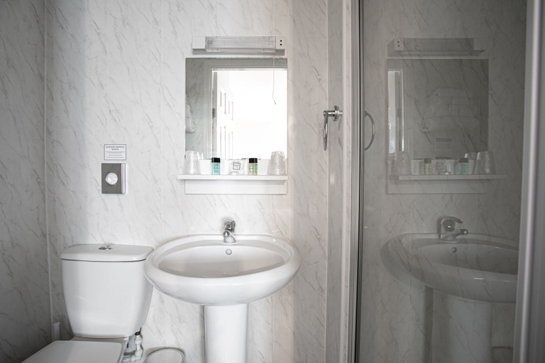 Bathroom 4, Trelawney Hotel, Torbay