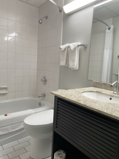 Bathroom 4, Travelodge by Wyndham Miramichi New Brunswick, Northumberland
