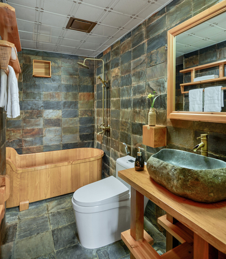 Bathroom 4, Laxsik Ecolodge, Sa Pa