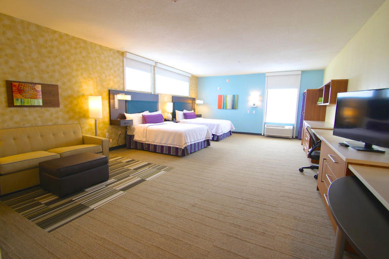 Bedroom 2, Home2 Suites by Hilton Oklahoma City Yukon, Canadian