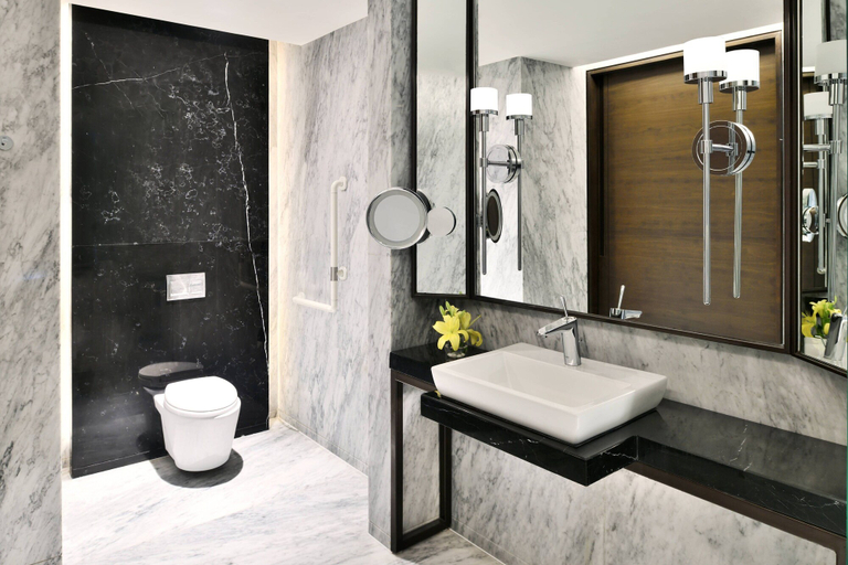 Bathroom 5, JW Marriott Hotel Kolkata, South 24 Parganas