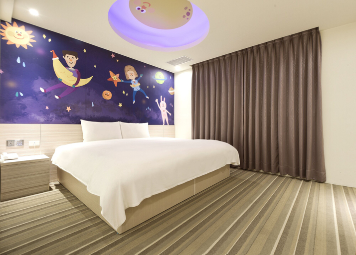 Bedroom 2, Whoops Hotel, Taichung