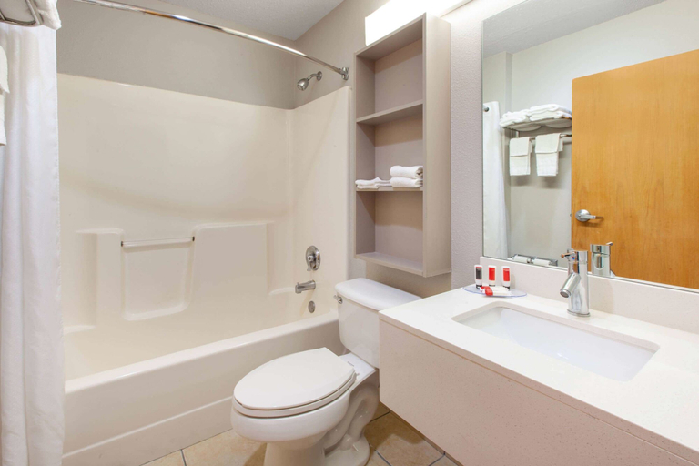 Bathroom 4, Microtel Inn & Suites by Wyndham Pittsburgh Airport, Allegheny