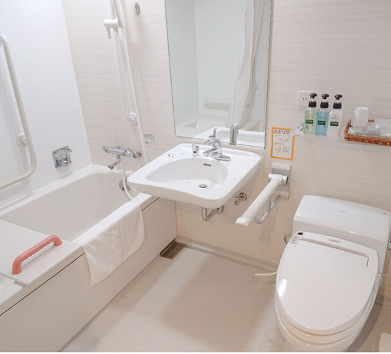 Bathroom 5, Urban Hotel Minami Kusatsu, Kusatsu