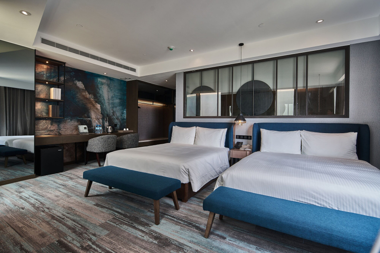 Bedroom 2, Harbour 10 Hotel, Kaohsiung