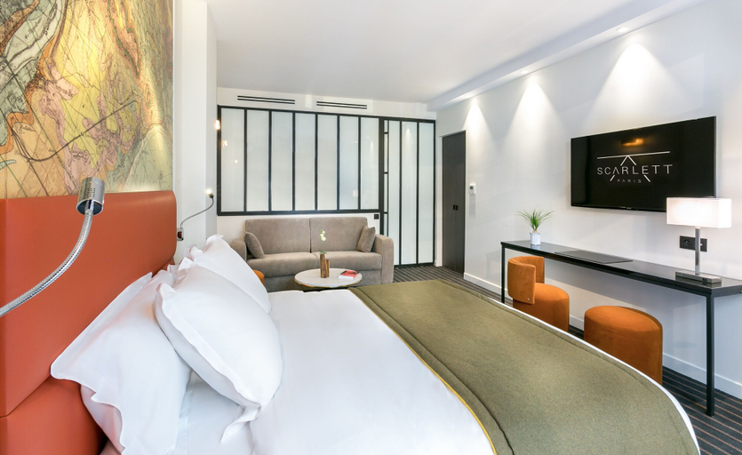 Bedroom 4, Hôtel Scarlett, Paris