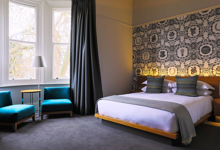 Bedroom 2, Malmaison Cheltenham, Gloucestershire